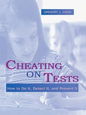 cover image of Cheating on Tests